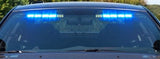 Whelen Inner Edge with Takedowns for 2013+ Ford Interceptor Sedan (All Blue)